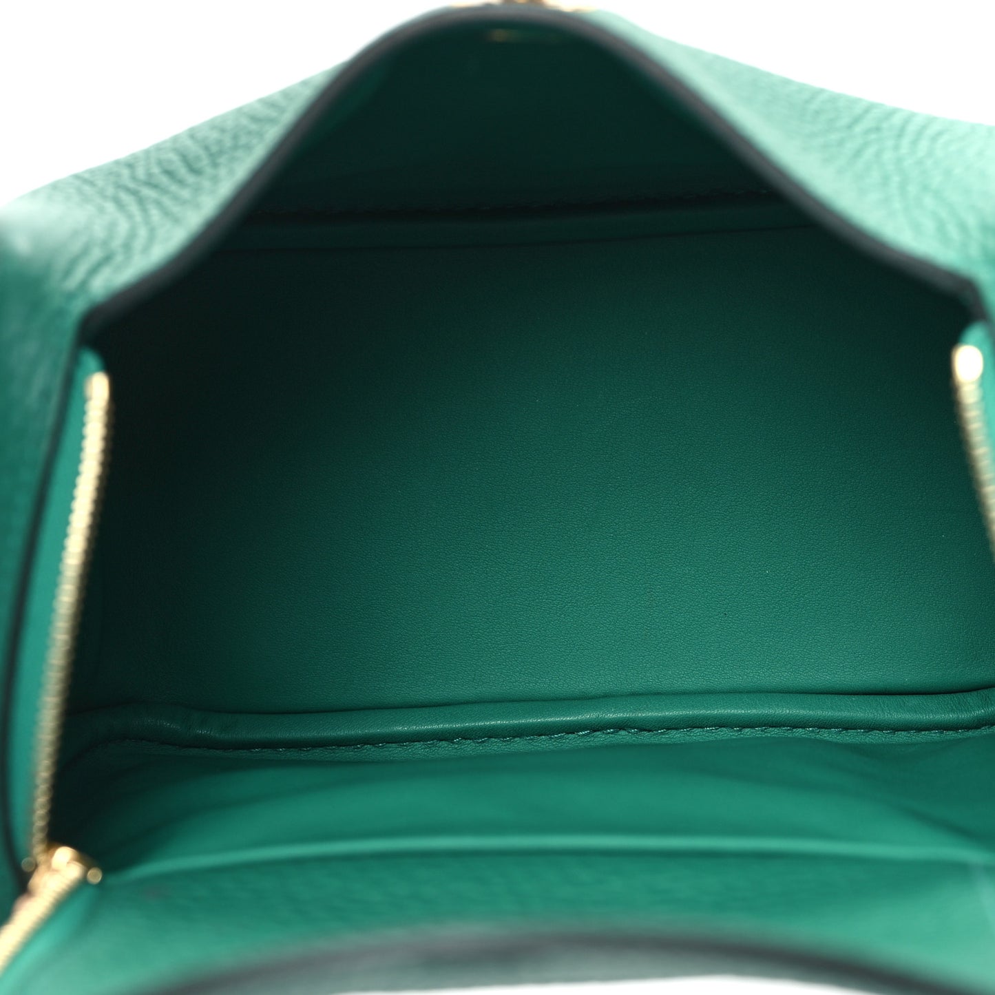 Taurillon Clemence Mini Lindy 20 Vert Vertigo