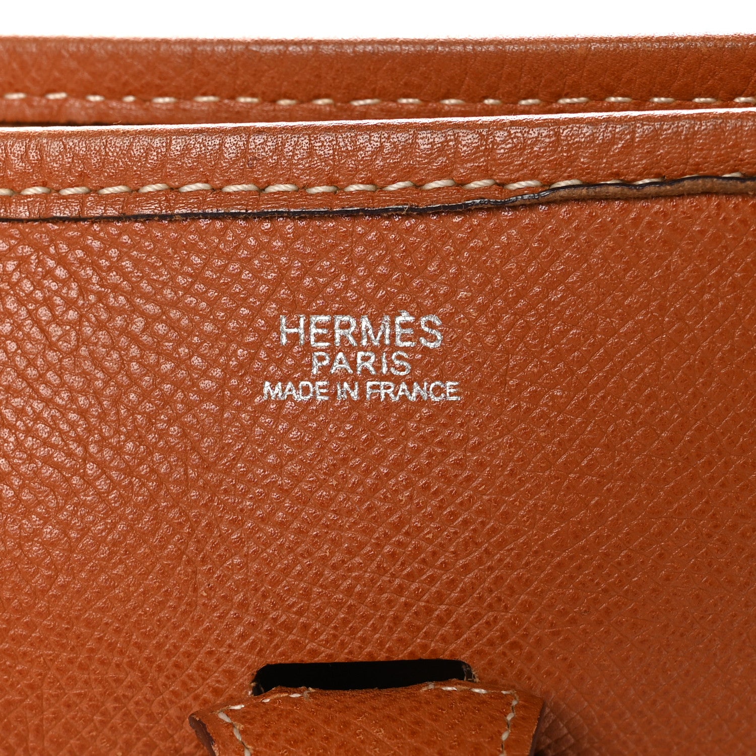 Hermes Epsom Evelyne II PM Gold 6 of 10