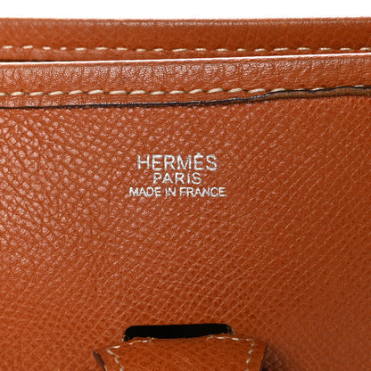 Hermes Epsom Evelyne II PM Gold 6 of 10