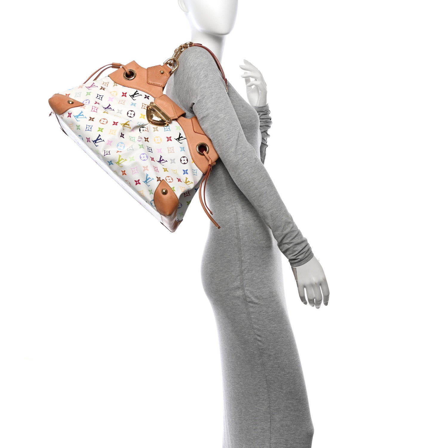 Louis Vuitton Monogram Multicolor Ursula White 2 of 15