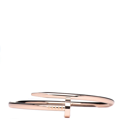 Cartier 18K Pink Gold Juste Un Clou Bracelet 17 1 of 6