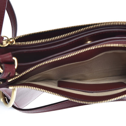 Chloe Calfskin Suede Small Roy Bag Plum Purple 7 of 9