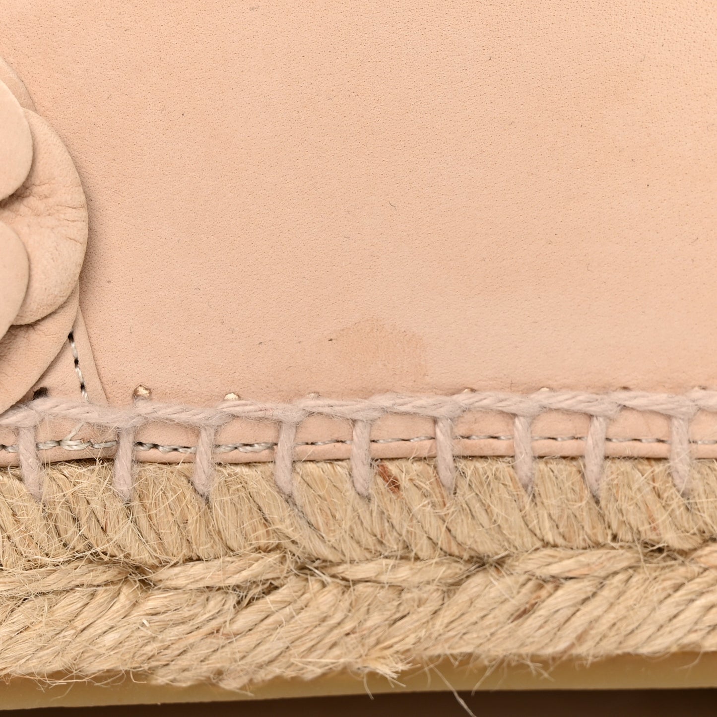 Suede Camellia CC Espadrilles 39 Pink