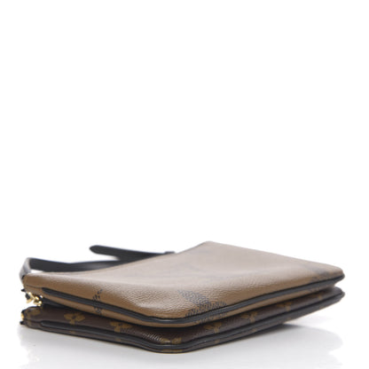 Louis Vuitton Reverse Monogram Giant Double Zip Pochette 3 of 9