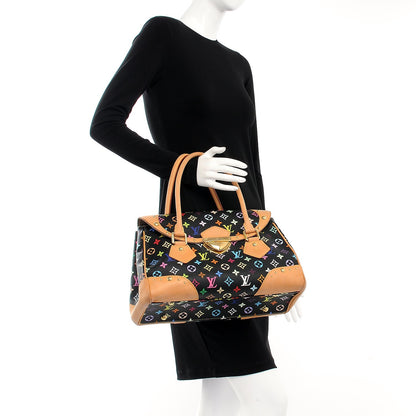 Louis Vuitton Monogram Multicolor Beverly GM Black 2 of 11