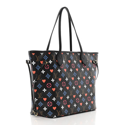 Louis Vuitton Game On Neverfull MM Black 3 of 10