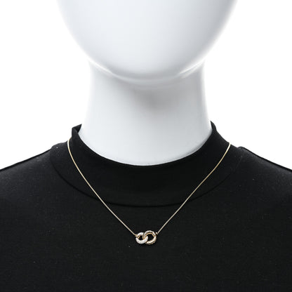 David Yurman 18K Yellow Gold Diamond Pave Extra-Small Belmont Pendant Necklace 2 of 4