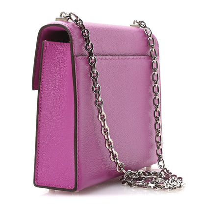 Hermes Chevre Mysore Mini Verrou Chaine Bag Magnolia 3 of 11