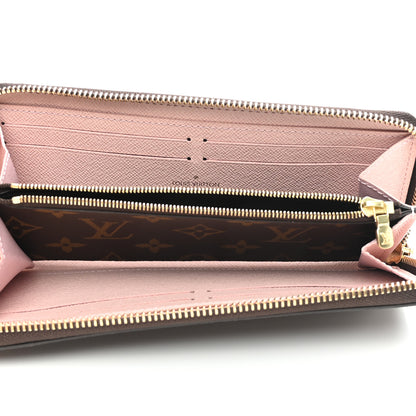 Louis Vuitton Monogram Clemence Wallet Rose Ballerine 5 of 7