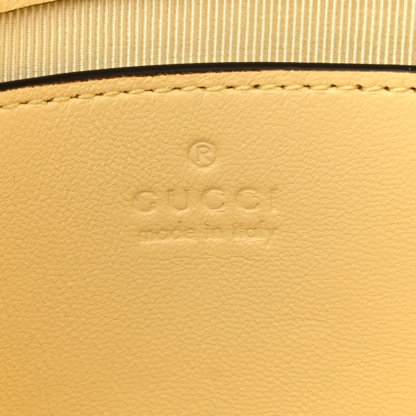 Lambskin Matelasse Small GG Marmont Shoulder Bag Yellow