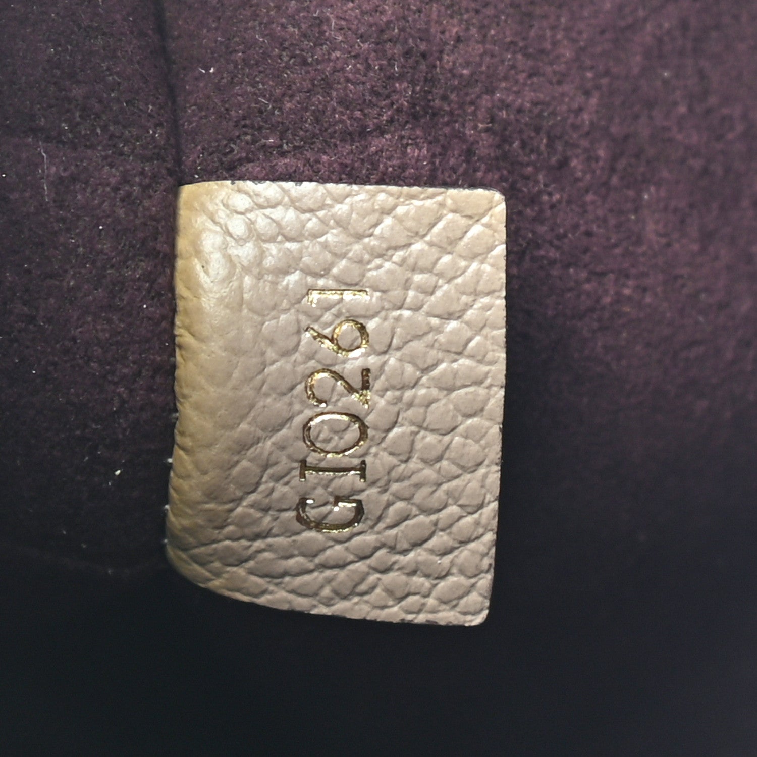 Louis Vuitton Empreinte Monogram Giant Neverfull MM Pochette Tourterelle 7 of 7