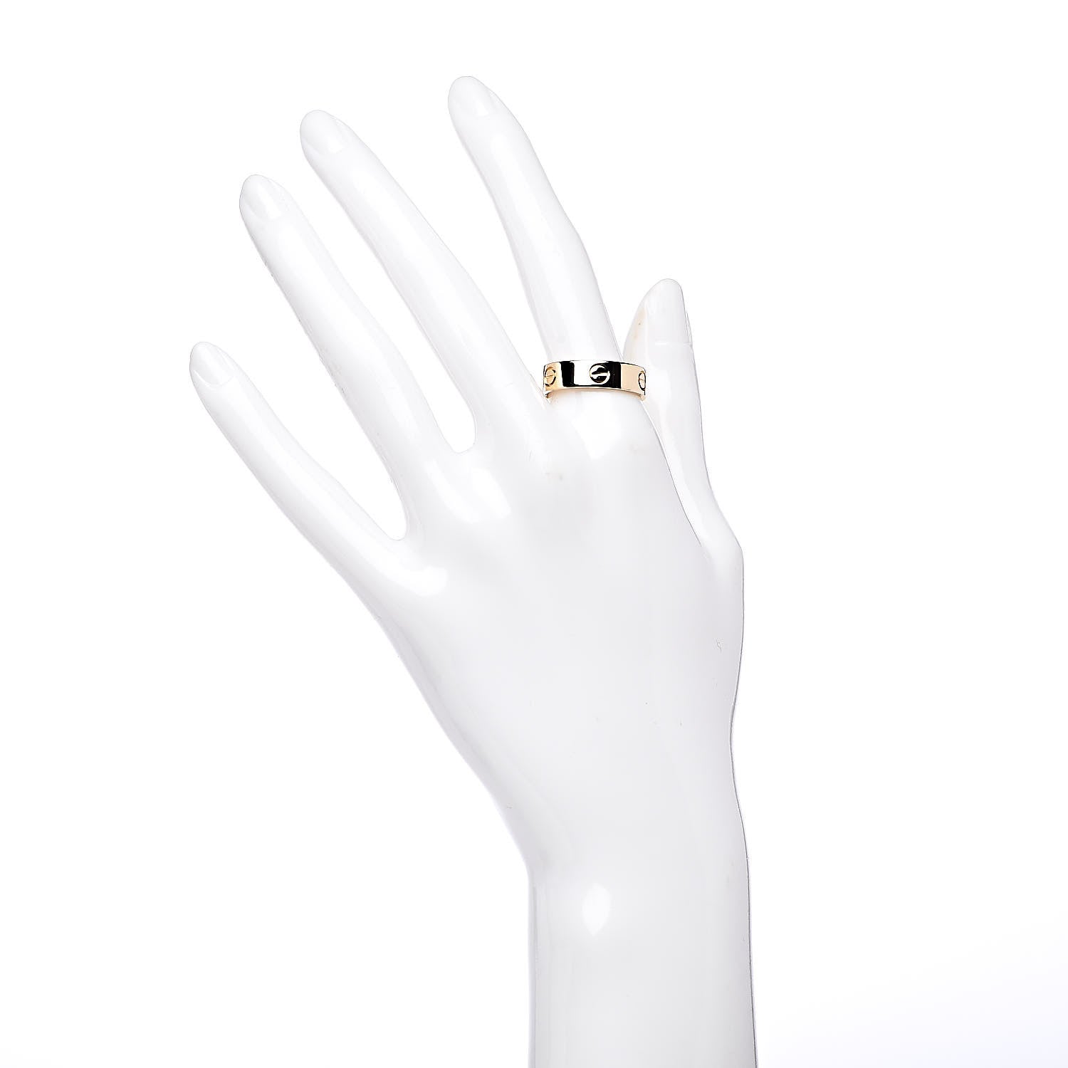 Cartier 18K Yellow Gold 5.5mm LOVE Ring 59 8.75 2 of 5