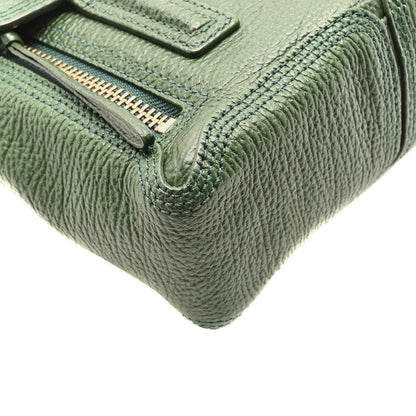 3.1 Phillip Lim Textured Calfskin Mini Pashli Satchel Military Green 9 of 10