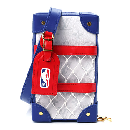 Louis Vuitton X NBA Monogram Soft Trunk Phone Box Antarctica 1 of 11