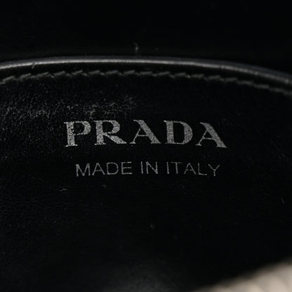 Prada Soft Calfskin Diagramme Camera Bag Black 6 of 18