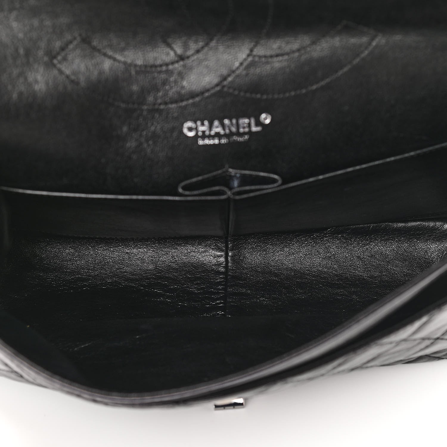 Chanel Aged Calfskin Quilted 2.55 Reissue 227 Flap Black 5 of 12