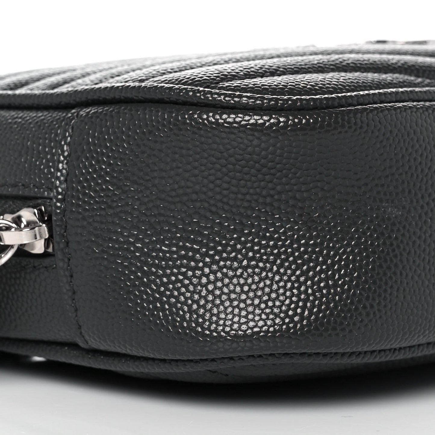 Grain De Poudre Matelasse Monogram Mini Lou Camera Bag Asphalt