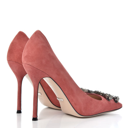 Gucci Suede Dionysus Pumps 37.5 Lipstick Rose 4 of 11
