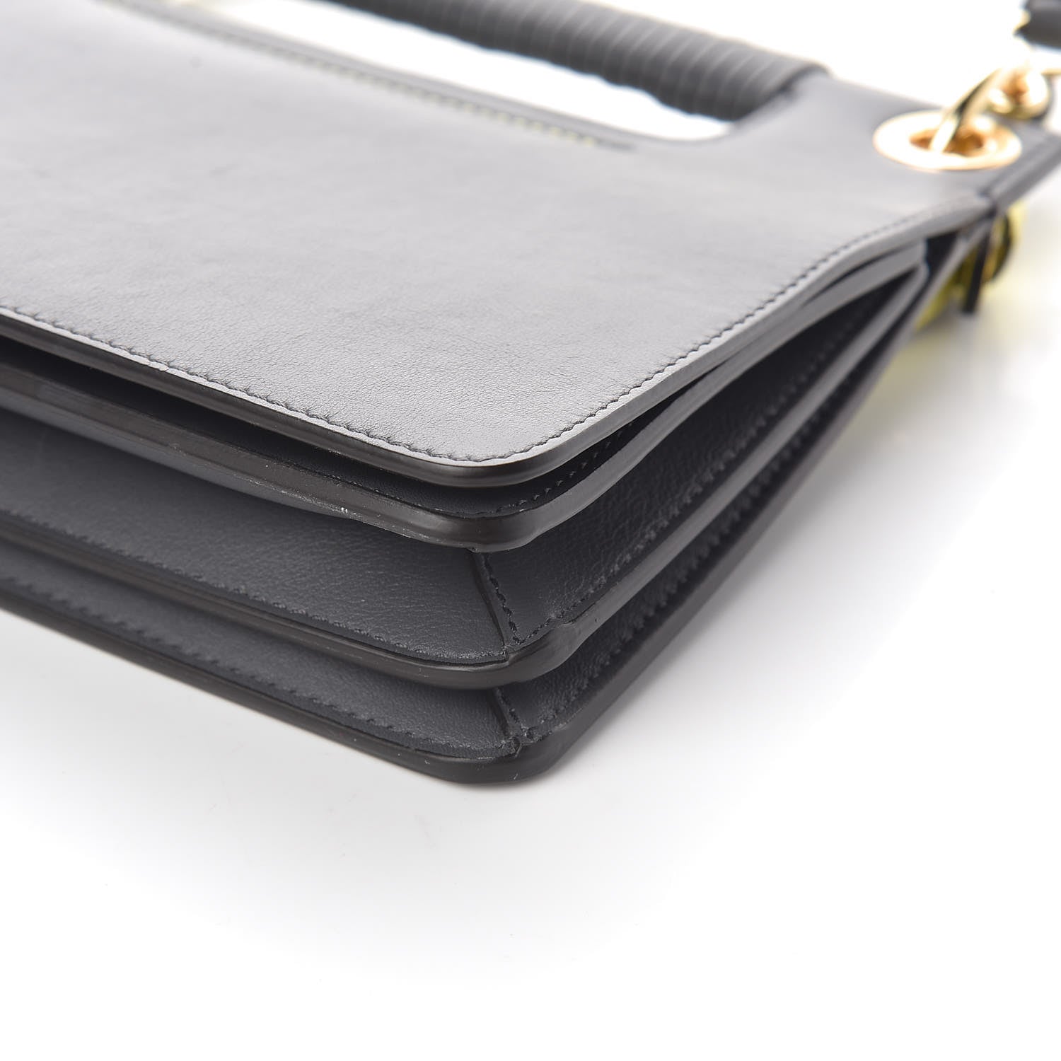 Givenchy Calfskin Small Whip Top Handle Crossbody Storm Grey 9 of 9