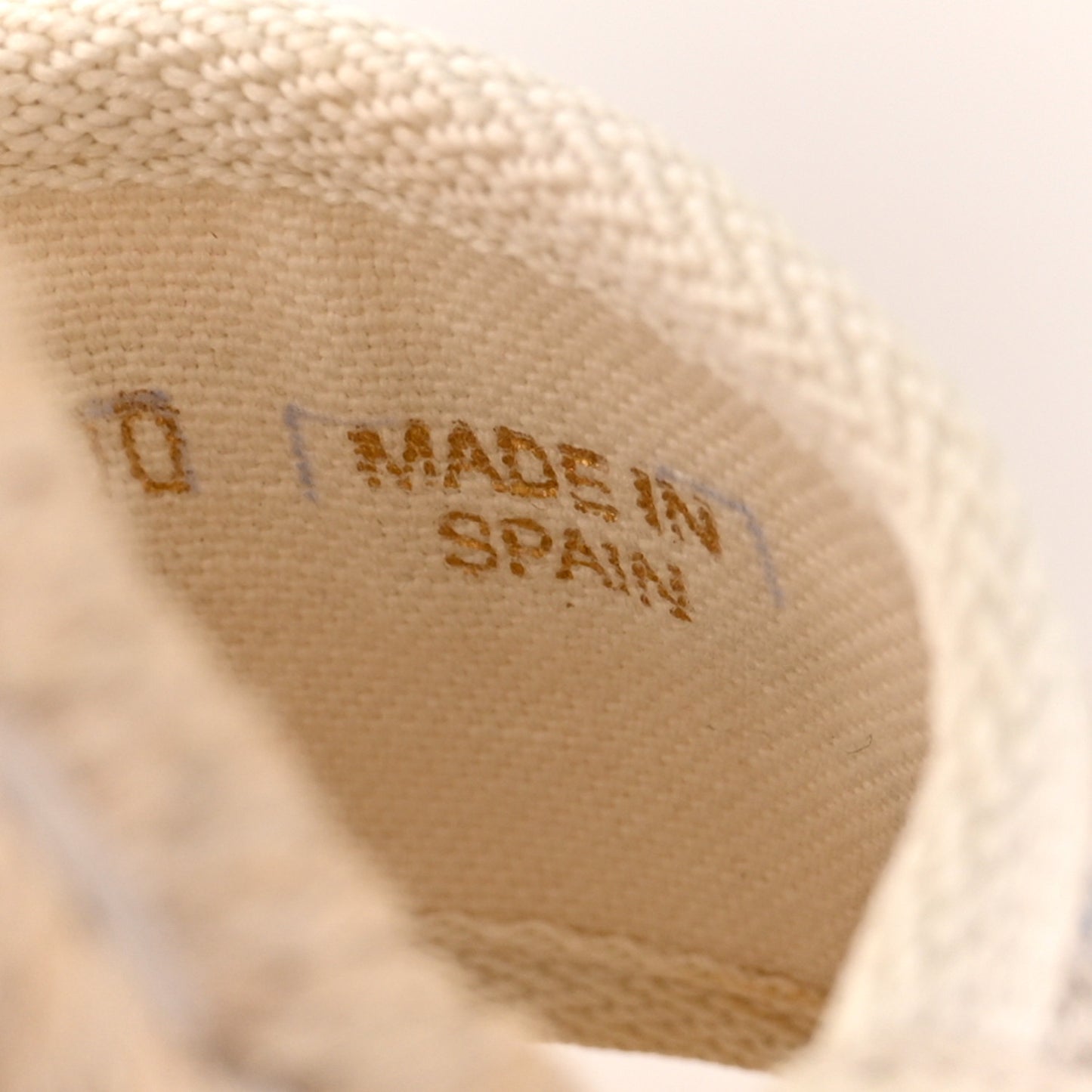 Linen Psychedelic Mini GG Monogram Ankle Wrap Platform Espadrille Wedge Sandals 36.5 Multicolor Mystic White