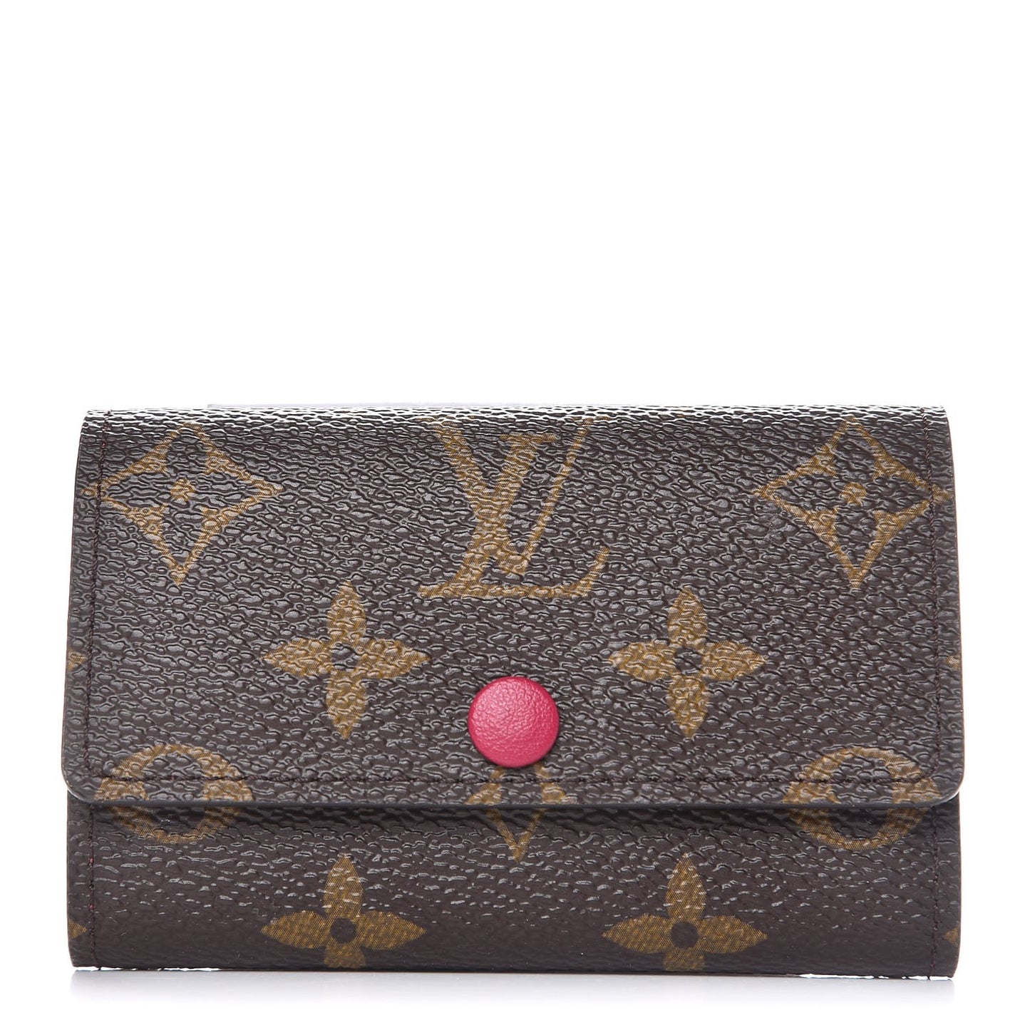 Monogram 6 Key Multicles Holder Fuchsia