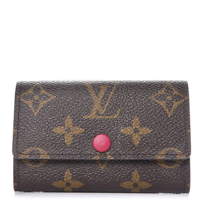Louis Vuitton Monogram 6 Key Multicles Holder Fuchsia 1 of 7