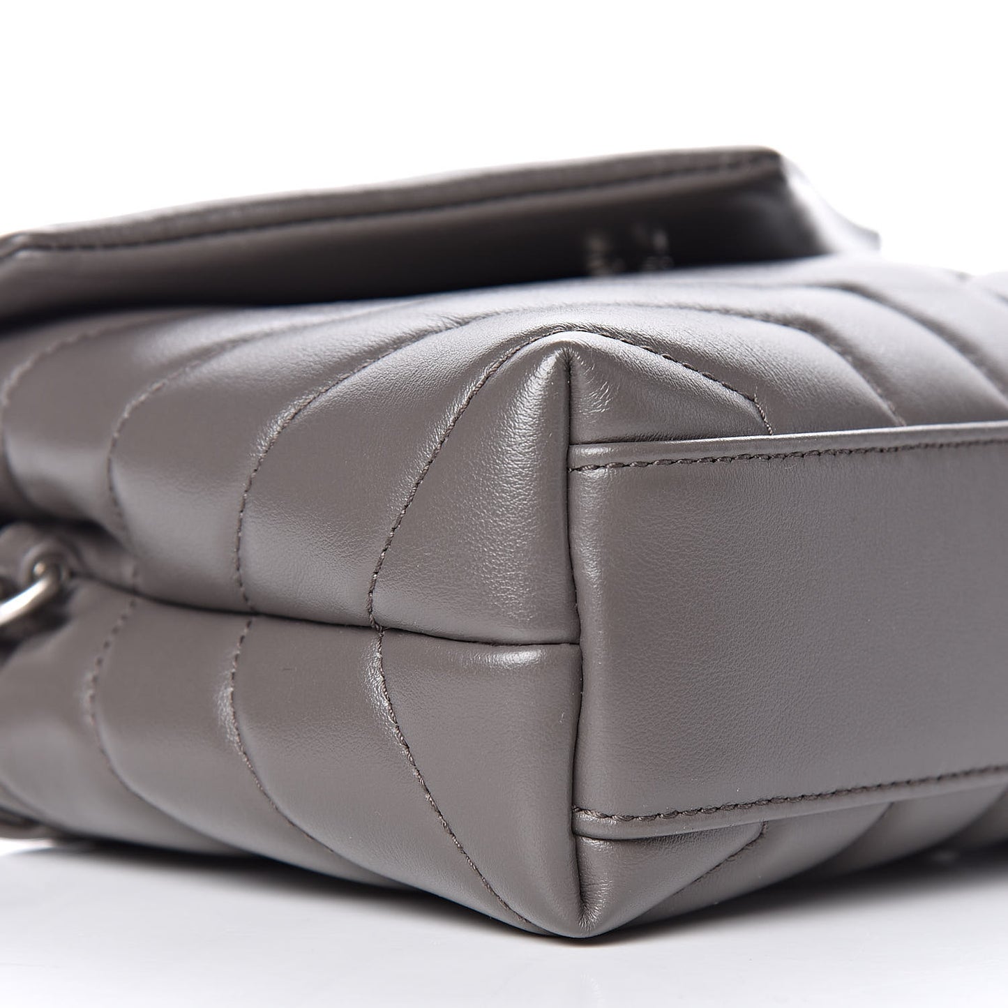 Calfskin Y Quilted Monogram Toy Loulou Crossbody Bag Earth