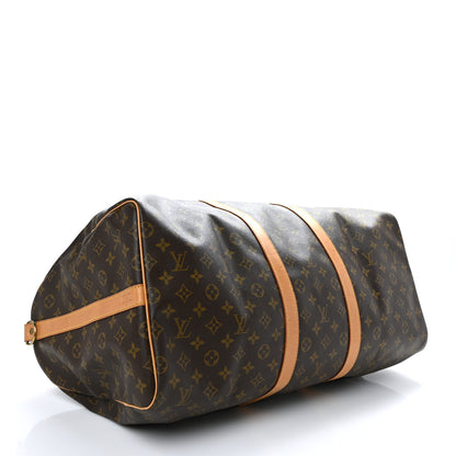 Louis Vuitton Monogram Keepall Bandouliere 55 4 of 12