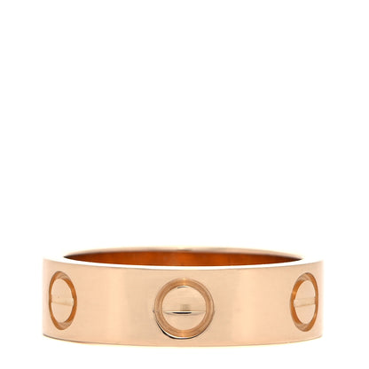 Cartier 18K Yellow Gold 5.5mm LOVE Ring 51 5.75 3 of 4
