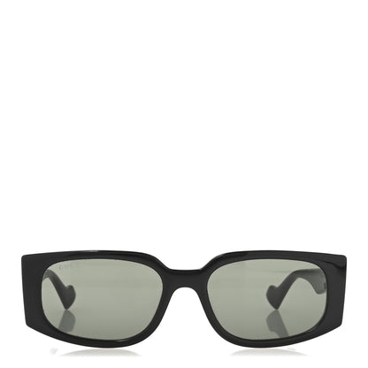 Gucci Acetate Rectangle Frame Sunglasses GG1534S Black 2 of 9