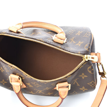 Louis Vuitton Monogram Speedy Bandouliere 25 5 of 11