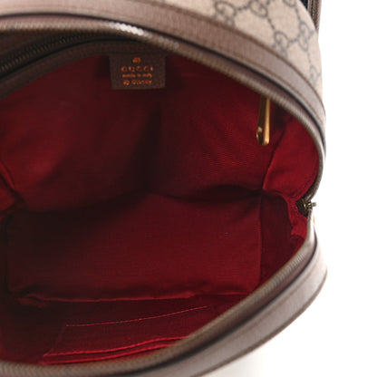 Gucci X DISNEY GG Supreme Monogram Donald Duck Small Interlocking G Dome Backpack Beige Multicolor New Acero 7 of 10