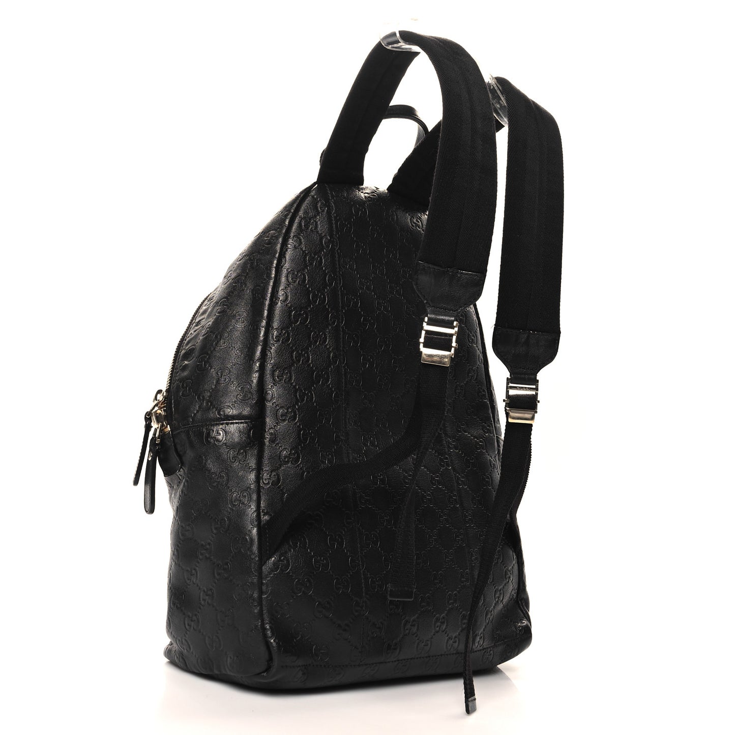 Guccissima Medium Classic Backpack Black