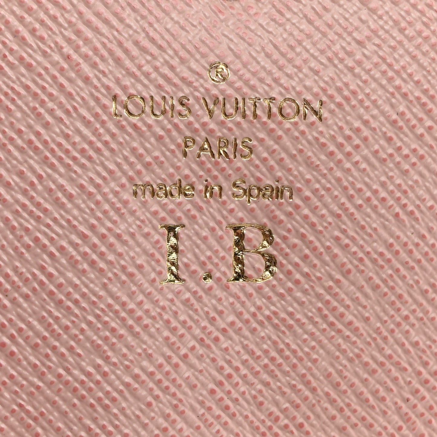 Damier Ebene Caissa Wallet Rose Ballerine