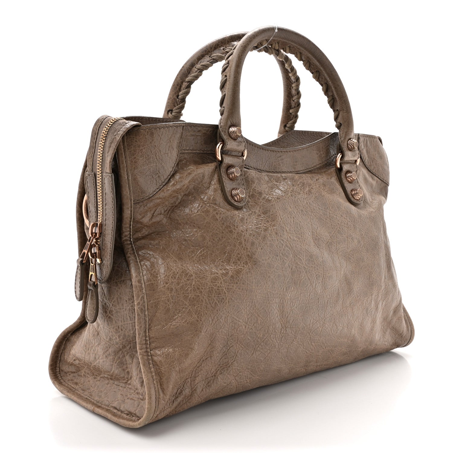 Balenciaga Agneau Giant 12 Rose Gold Hardware City Gris Poivre 3 of 14
