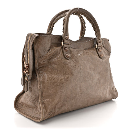 Balenciaga Agneau Giant 12 Rose Gold Hardware City Gris Poivre 3 of 14