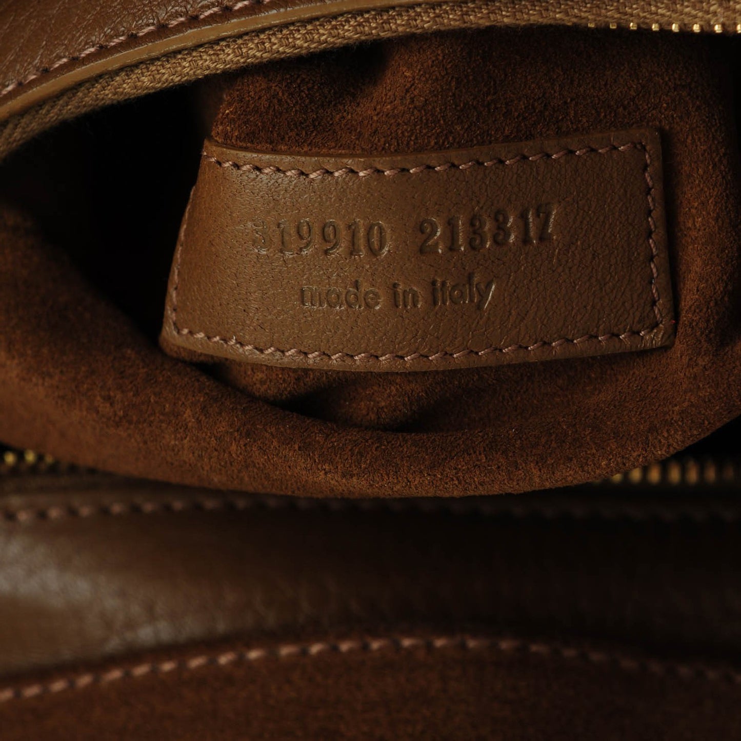 Suede Large Sac de Jour Carryall Camel