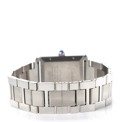 Cartier Stainless Steel 31mm Tank Solo Automatic Watch 3 of 5