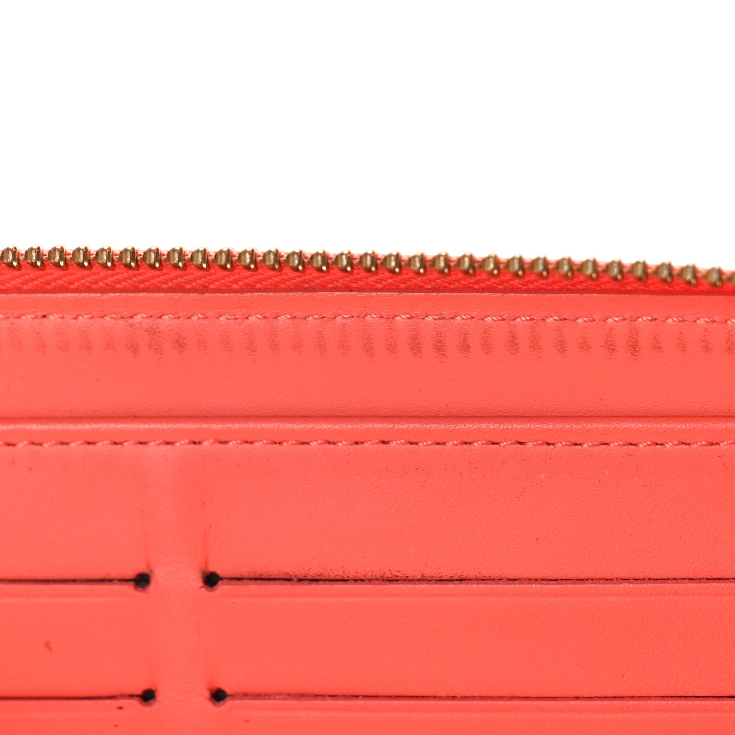 Louis Vuitton Patent Sweet Monogram Zippy Wallet Corail 11 of 12