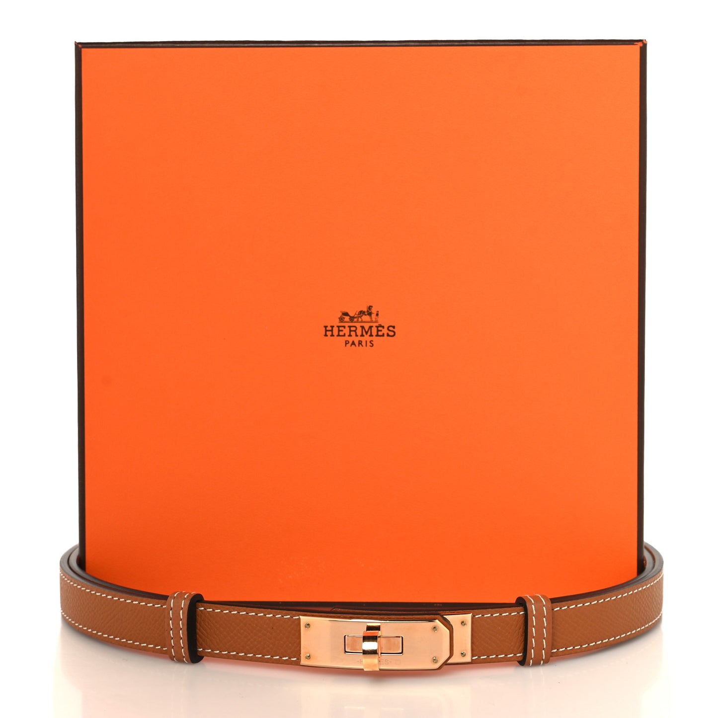 Epsom Kelly Belt Gold