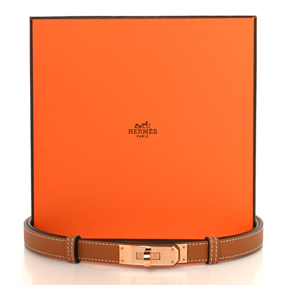 Hermes Epsom Kelly Belt Gold 4 of 4