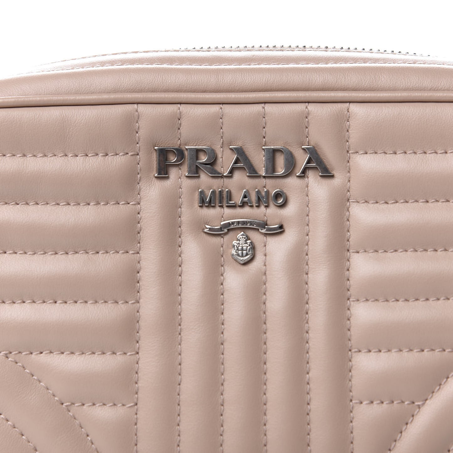 Soft Calfskin Diagramme Crossbody Bag Cipria