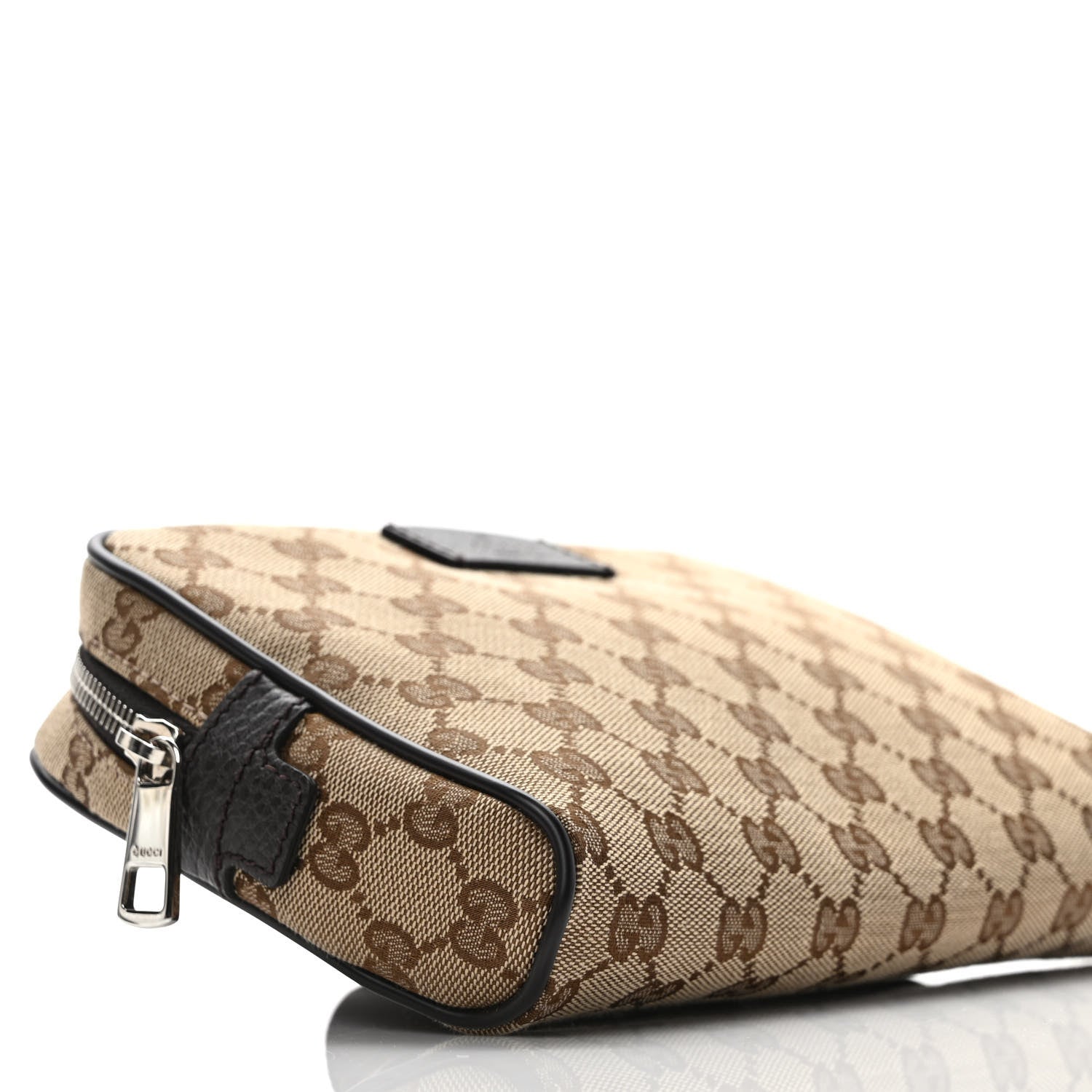 Gucci Monogram Belt Bag Dark Brown 9 of 10