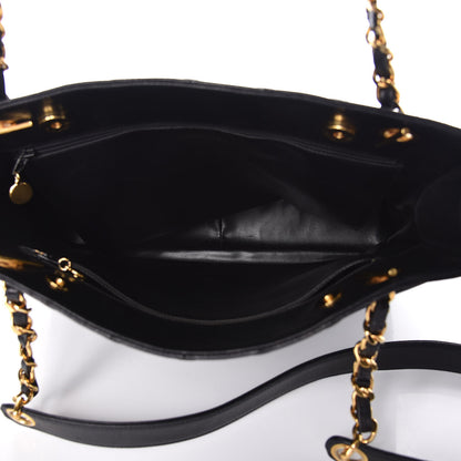 Chanel Lambskin Quilted Shoulder Bag Black 5 of 11