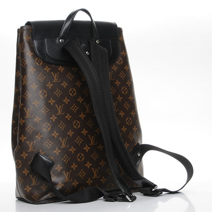 Louis Vuitton Monogram Macassar Palk Backpack 3 of 10