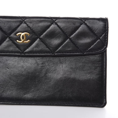 Chanel Lambskin Quilted Medium Single Flap Black 13 of 15