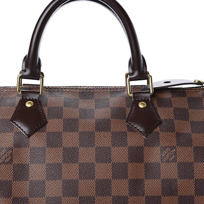 Louis Vuitton Damier Ebene Speedy 30 11 of 11