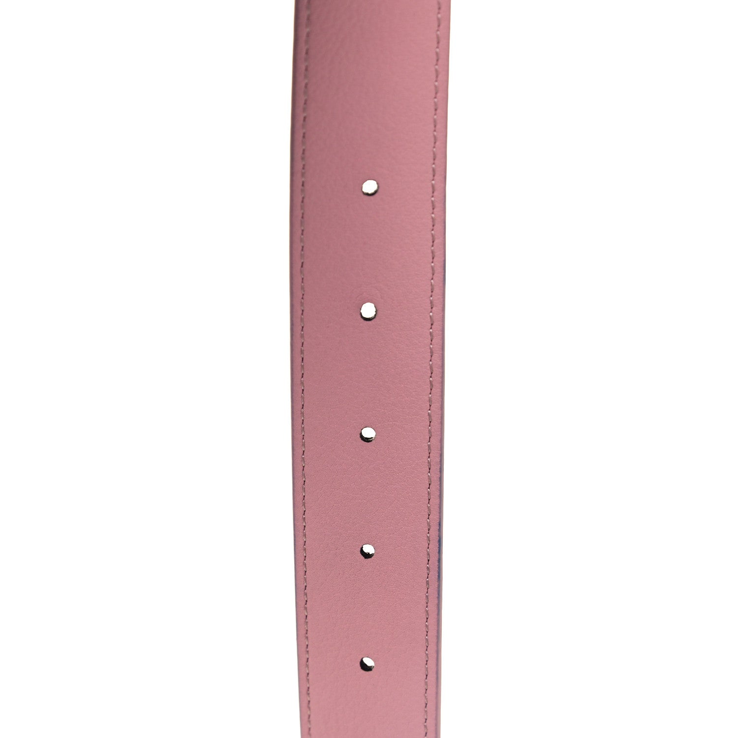 Louis Vuitton Calfskin Monogram 30mm LV Initiales Reversible Belt 90 36 Rose Poudre 4 of 4
