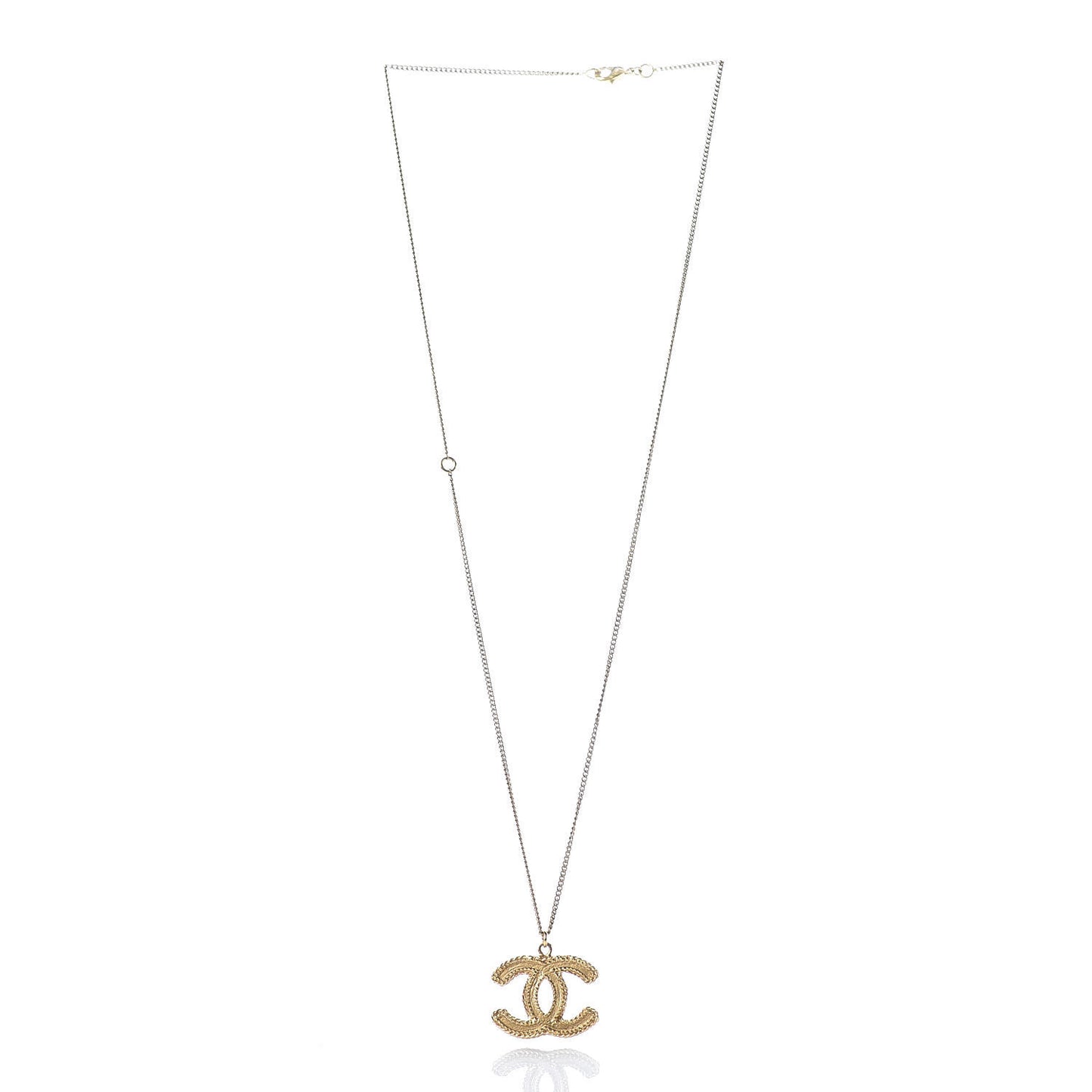 CC Necklace Matte Gold