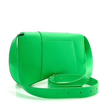 Balenciaga Grained Calfskin XS Downtown Shoulder Bag Vivid Green 3 of 10